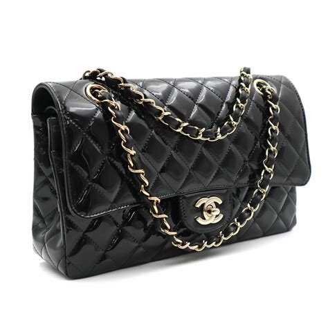 chanel medium black purse|Chanel purses black original.